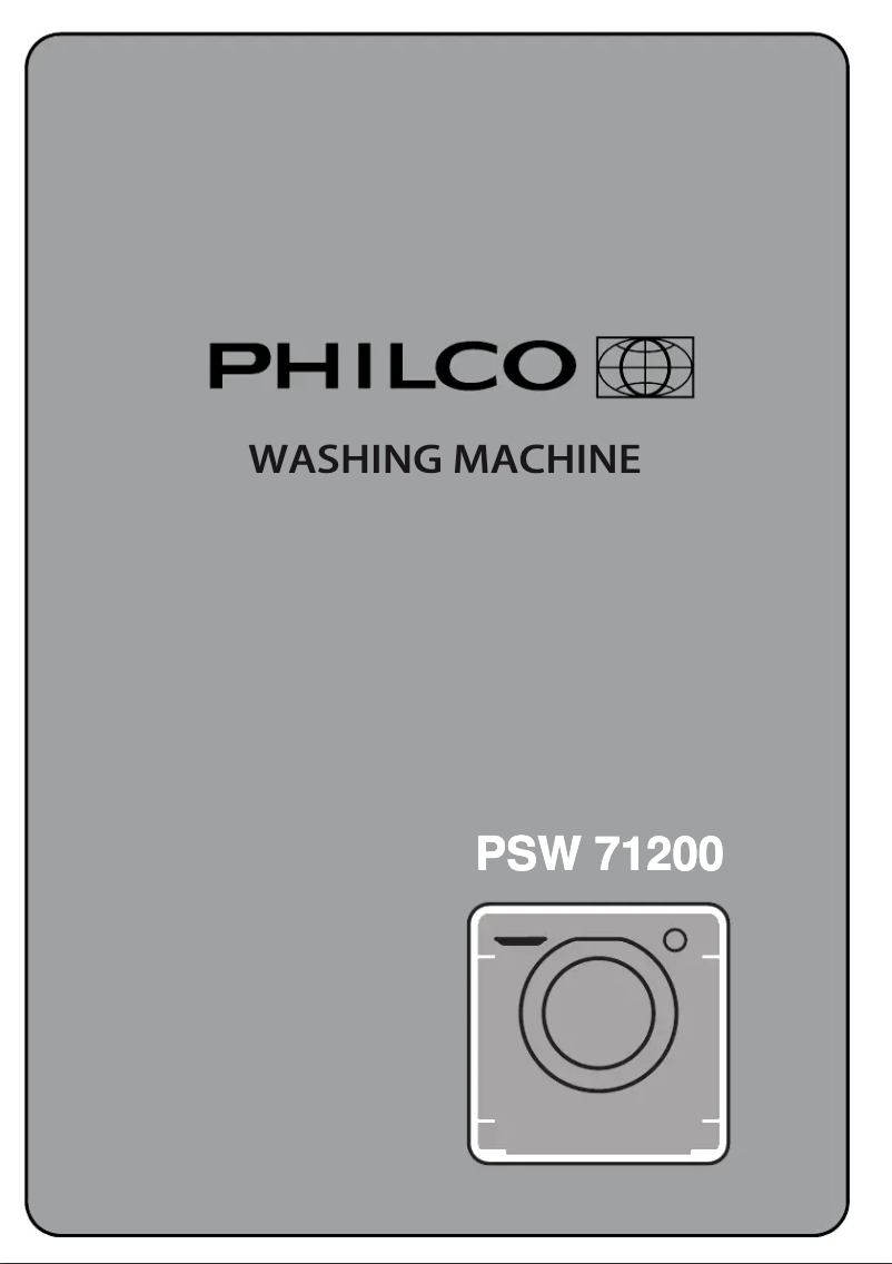 First page image of the manual for PSW 71200