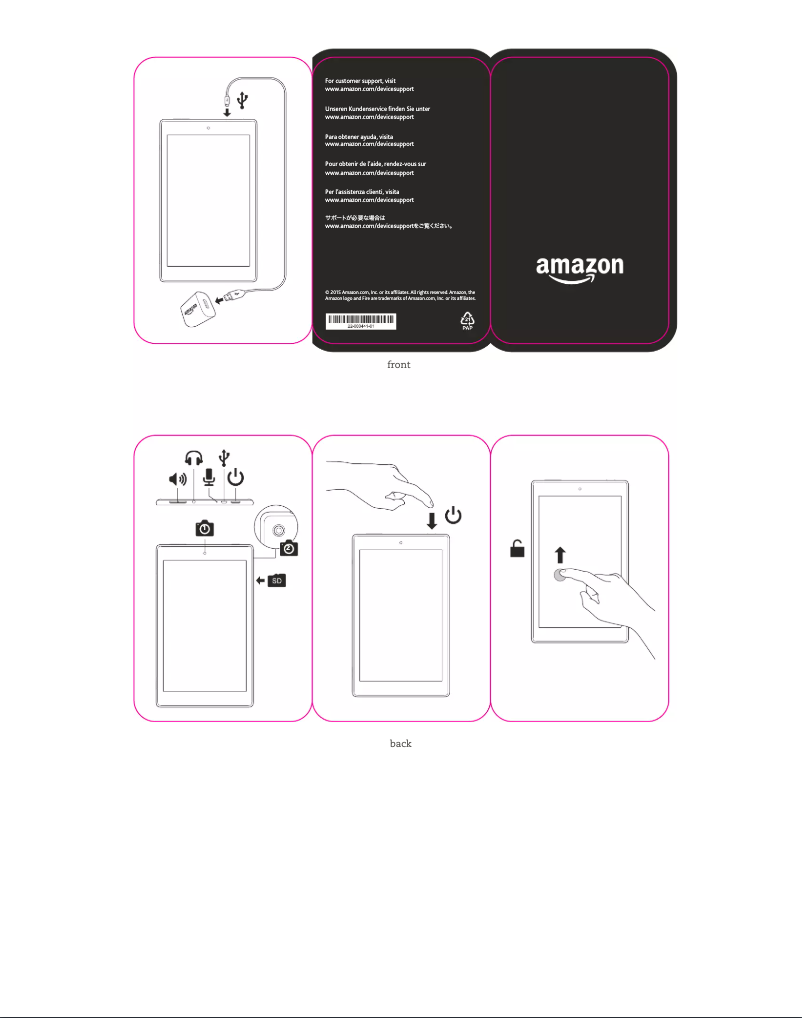 Page 1 of the manual User Manual Amazon Fire HD 8