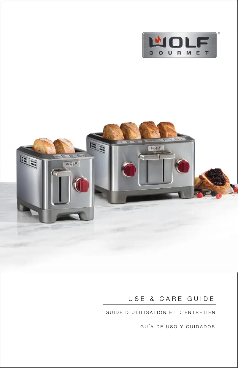 First page image of the manual for WGTR152S