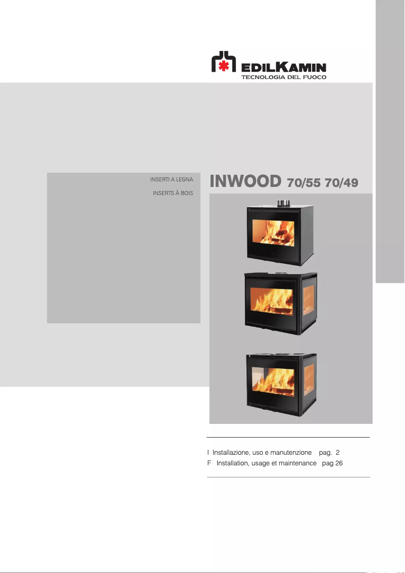 First page image of the manual for INWOOD