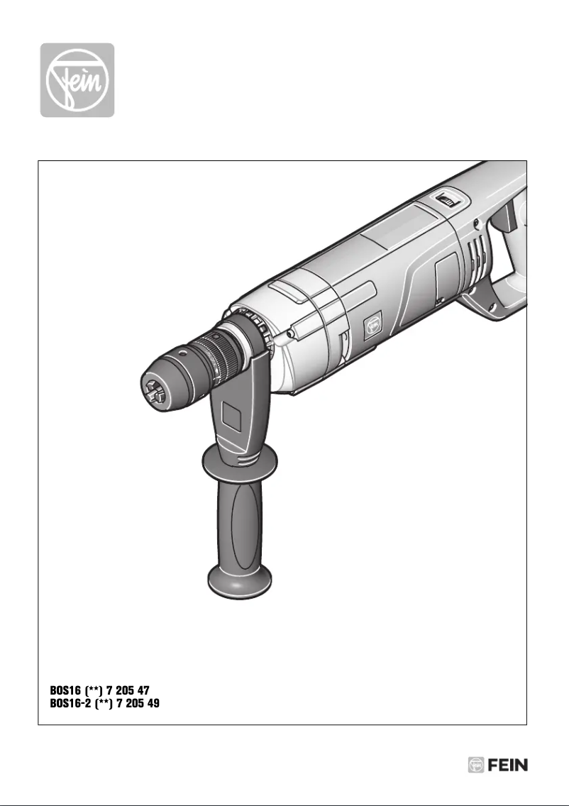 First page image of the manual for BOS 16-2