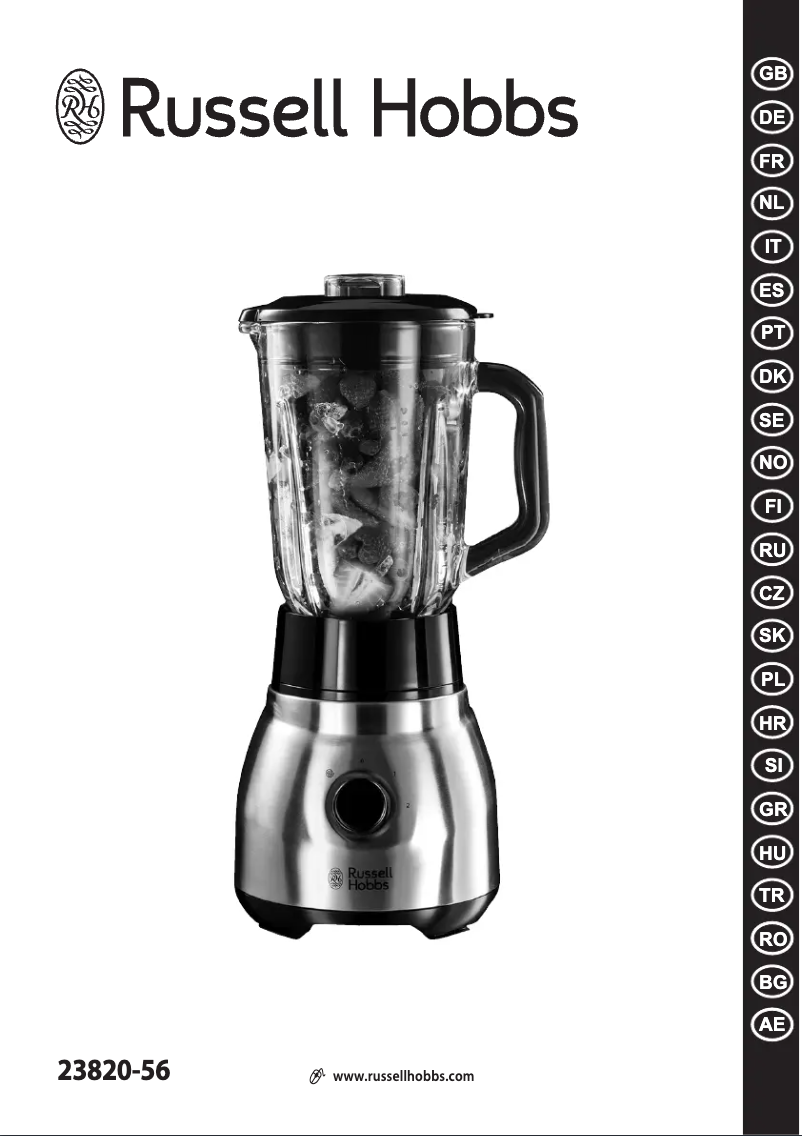 Page 1 of the manual User Manual Russell Hobbs 23820-56