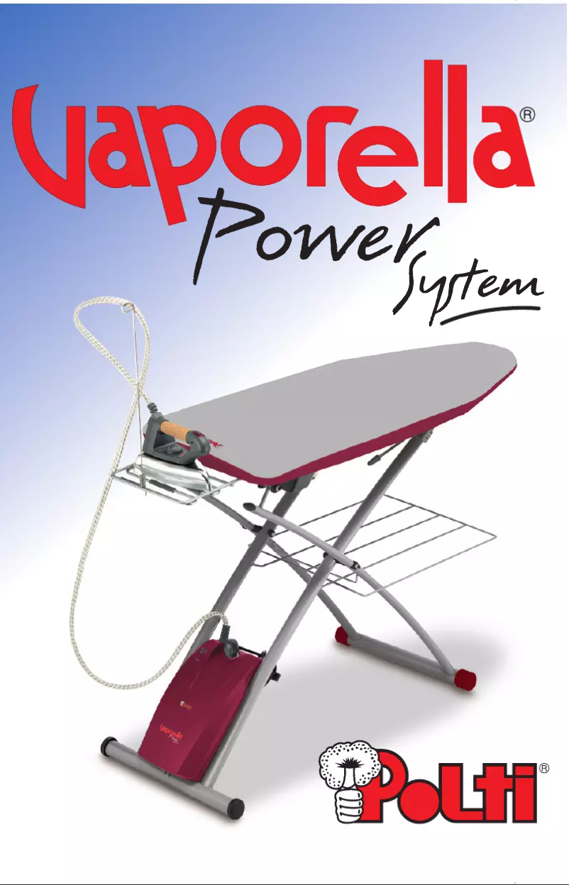 First page image of the manual for Vaporella Power System