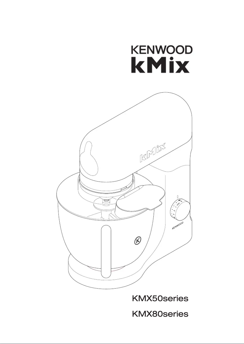 Page 1 of the manual User Manual Kenwood KMX81