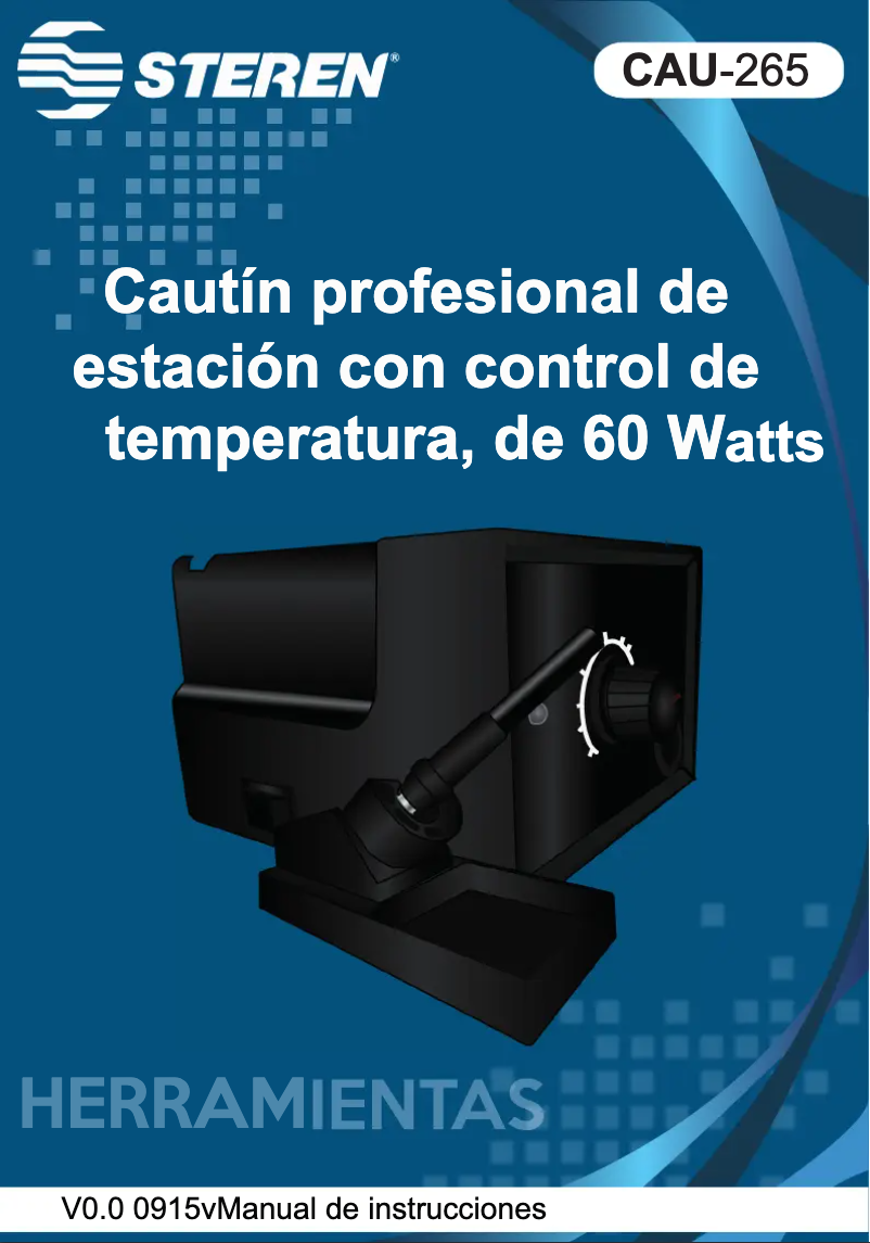 Page 1 of the manual User Manual Steren CAU-265