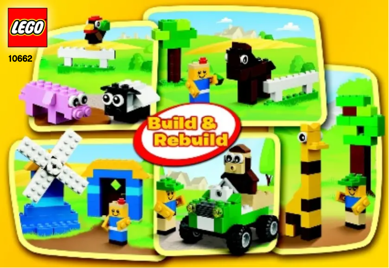 Page 1 of the manual User Manual Lego Classic 10662