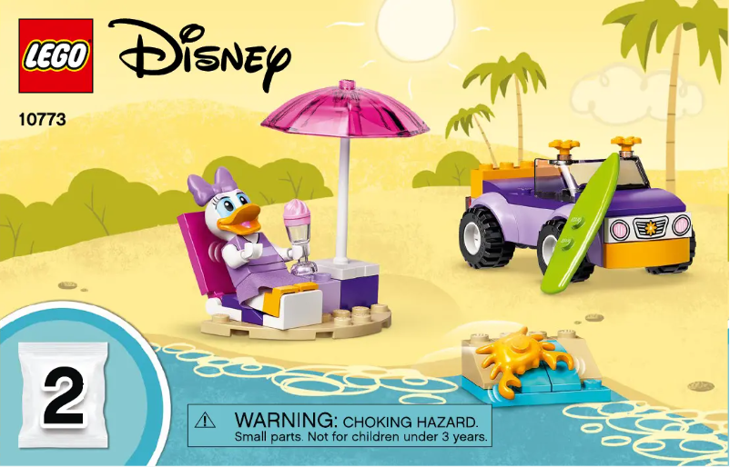 Page 1 of the manual User Manual Lego Disney 10773