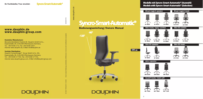 First page image of the manual for Stilo ST 6814