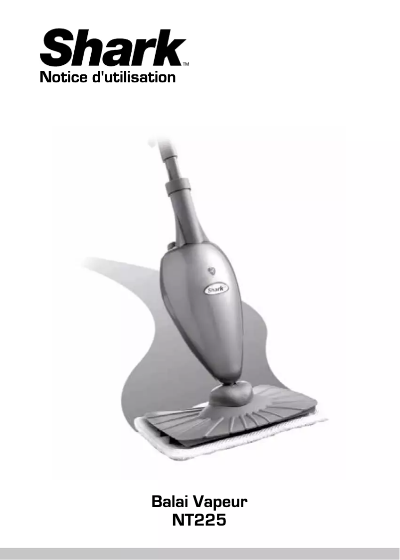 Image de la première page du manuel de l'appareil Shark NT225