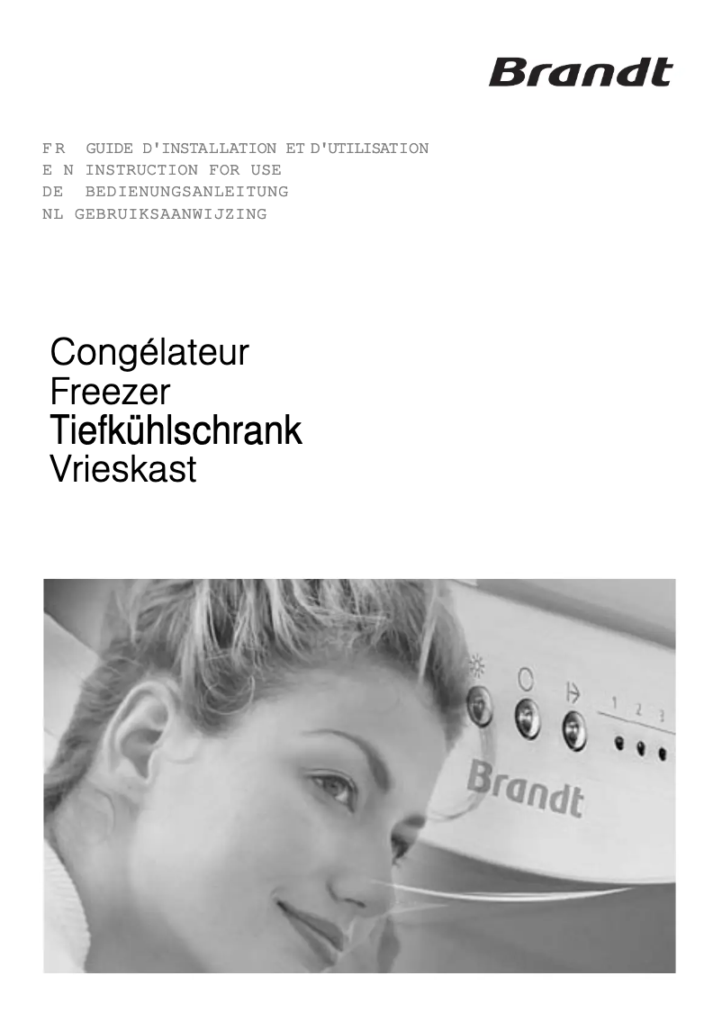 Page 1 de la notice Manuel utilisateur Brandt CM3030