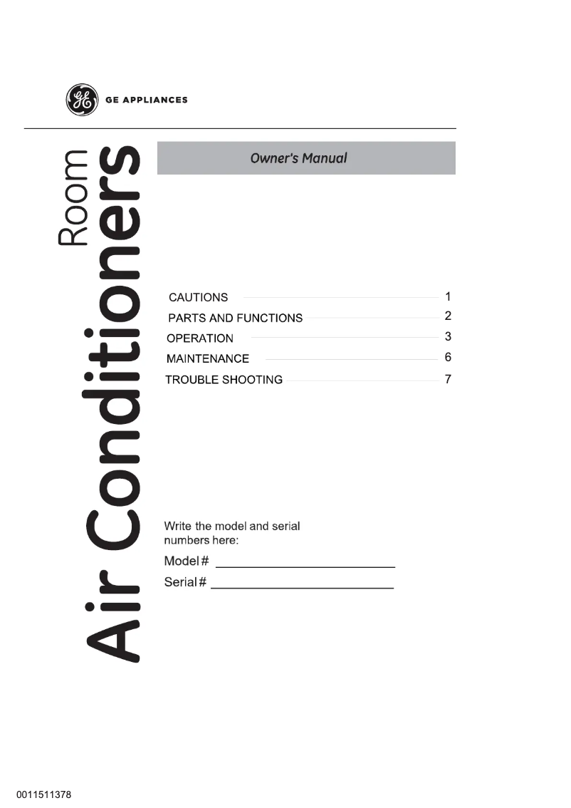 Page 1 of the manual User Manual Haier Triple Clean-18KCH