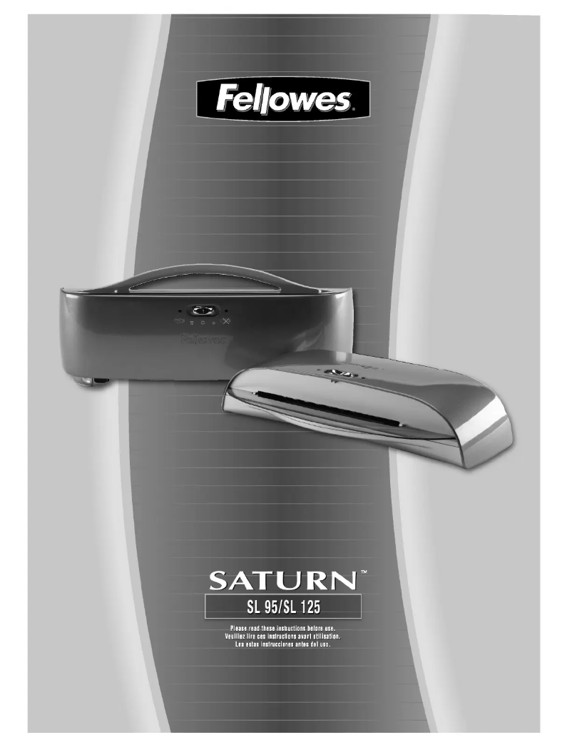 First page image of the manual for Saturn SL-125