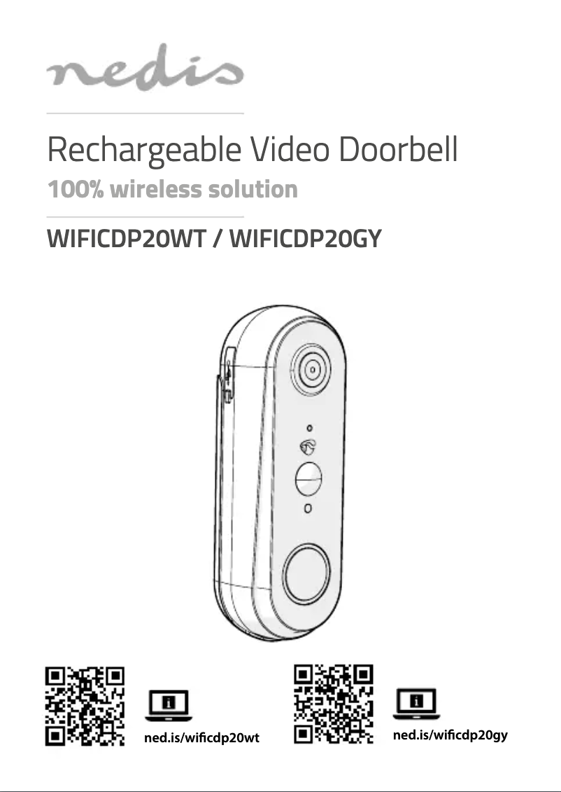 First page image of the manual for WIFICDP20WT