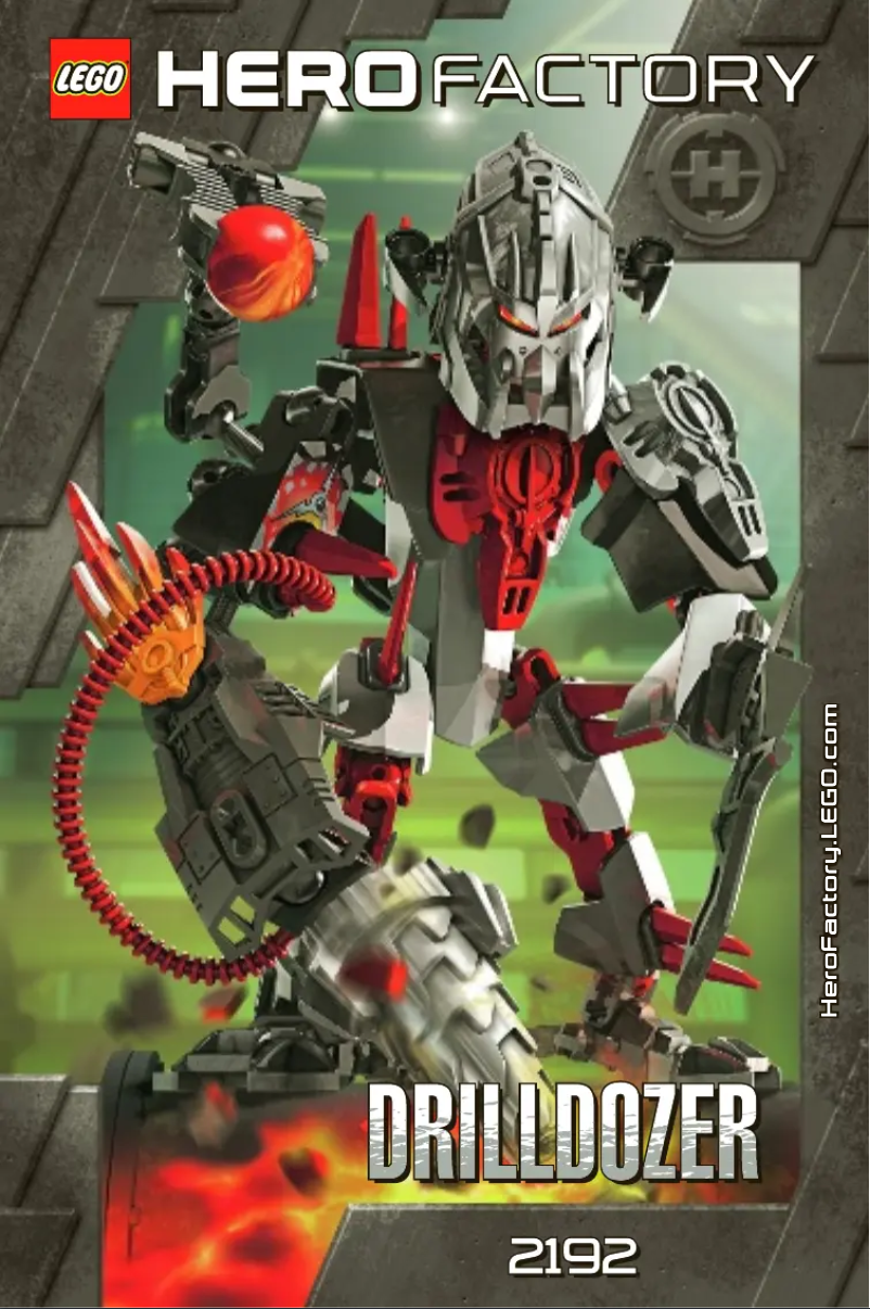 Page 1 of the manual User Manual Lego HERO Factory 2192