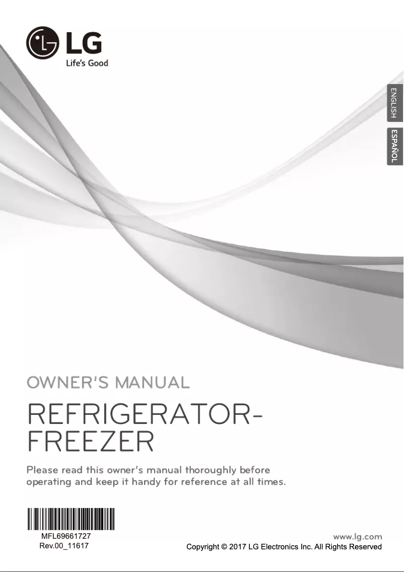 Page 1 of the manual User Manual LG LB44SVP2