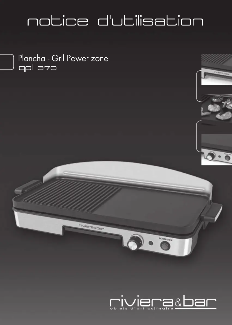 First page image of the manual for QPL370