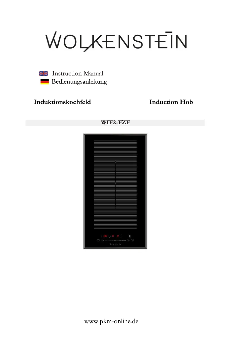 Page 1 of the manual User Manual Wolkenstein WIF2-FZF