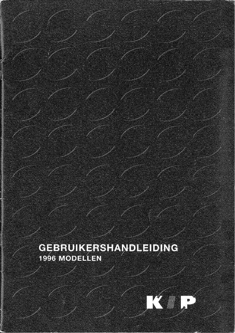 First page image of the manual for 1996