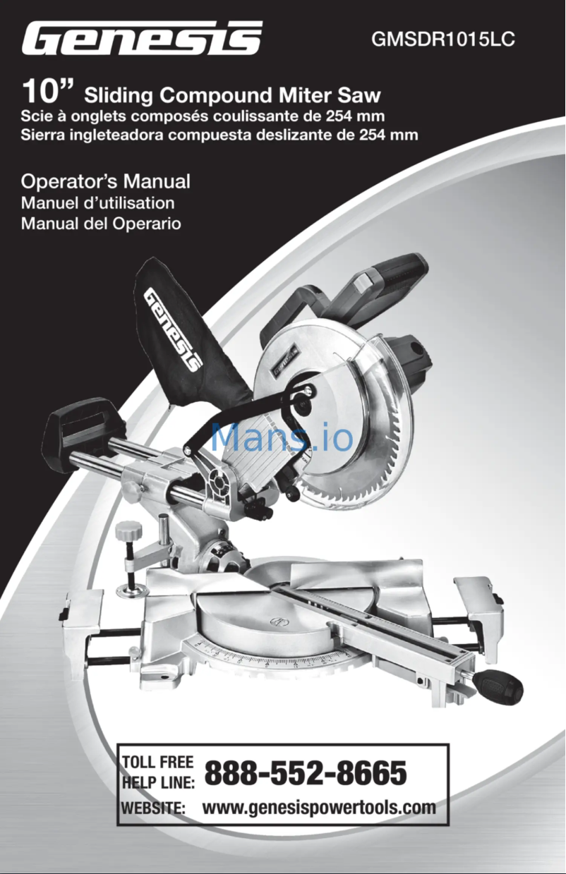First page image of the manual for GMSDR1015LC
