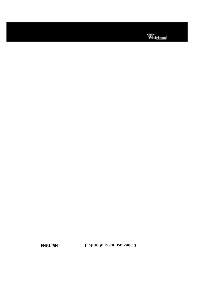 First page image of the manual for AWM 1200/1