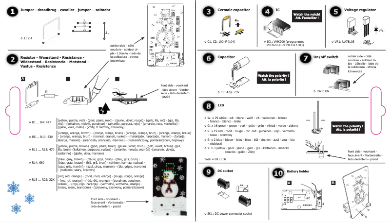 Image de la première page du manuel de l'appareil MK200