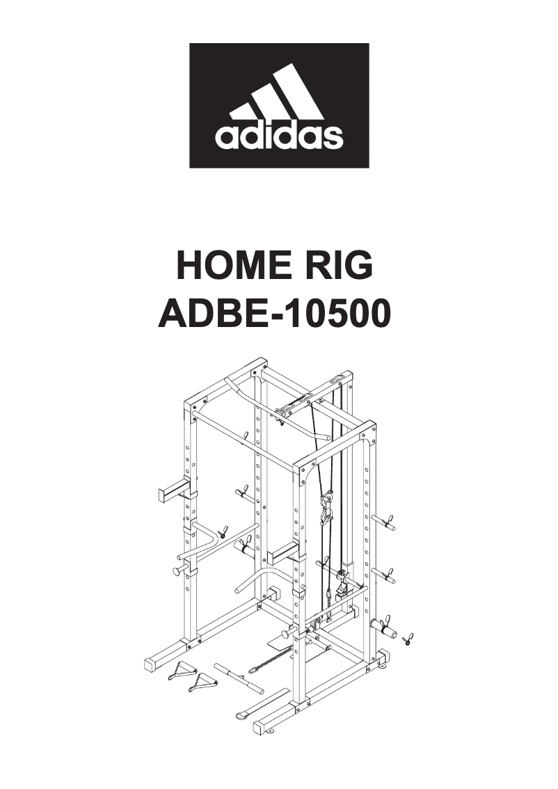 Page 1 of the manual User Manual Adidas ADBE-10500