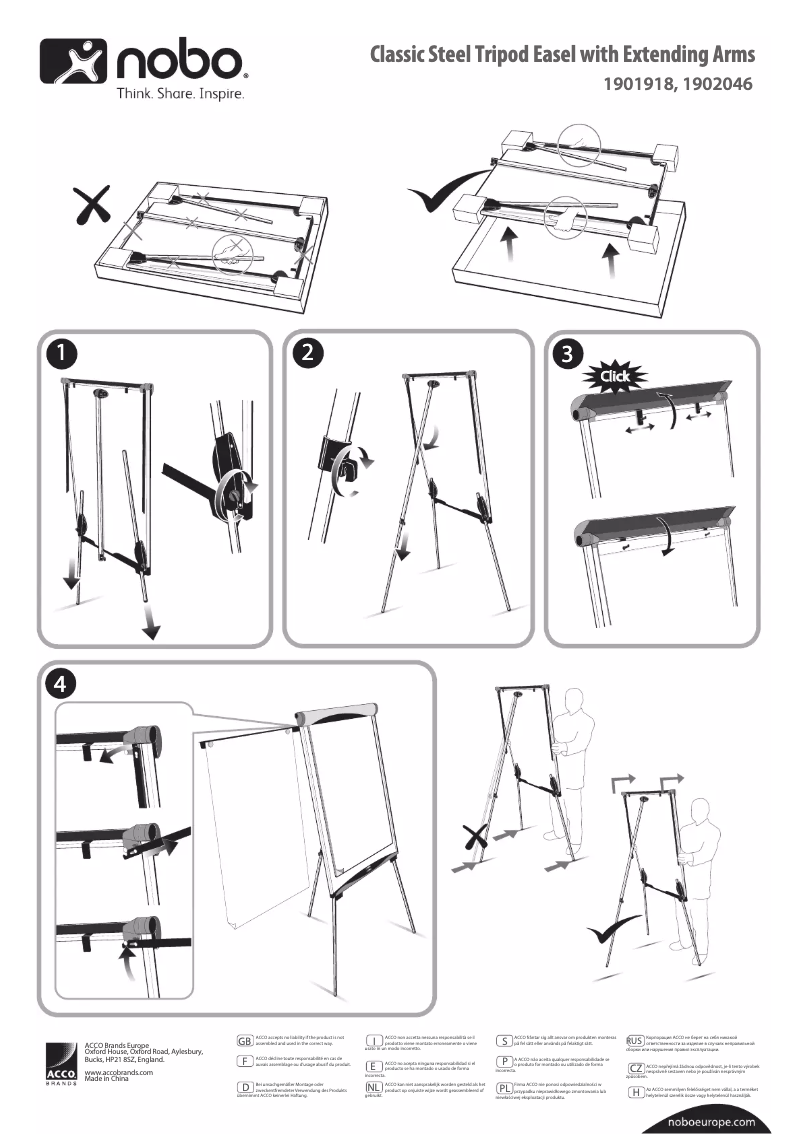 First page image of the manual for Classic 1901918