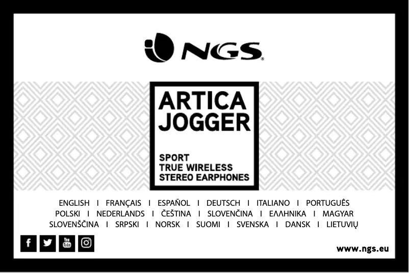First page image of the manual for Artica Jogger