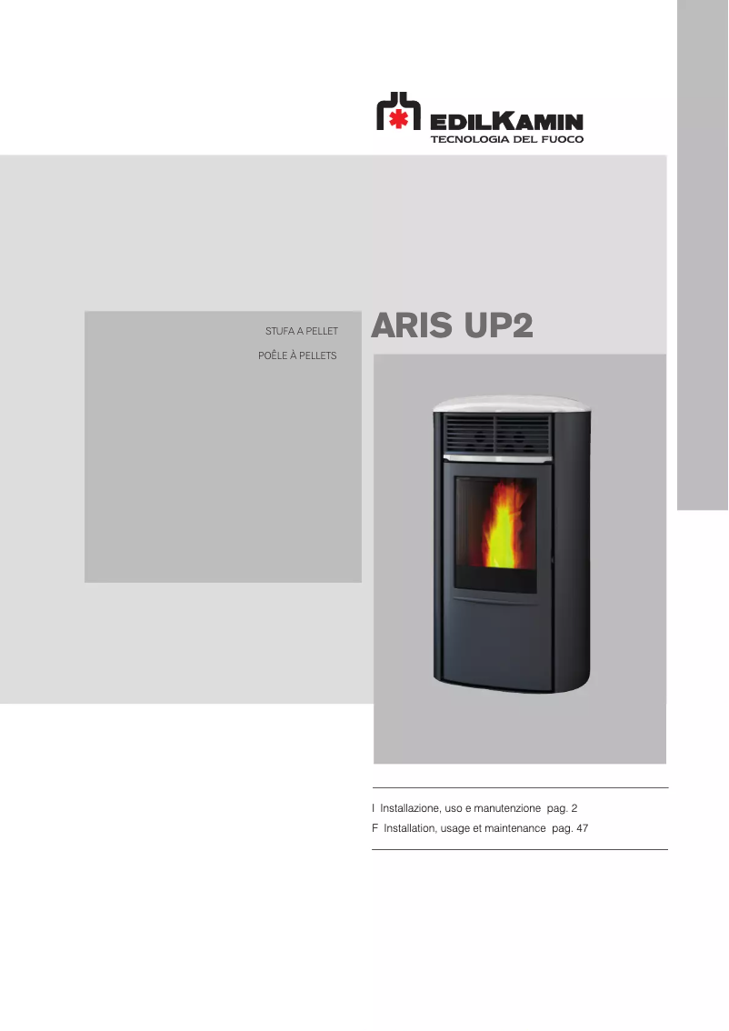 First page image of the manual for ARIS UP2