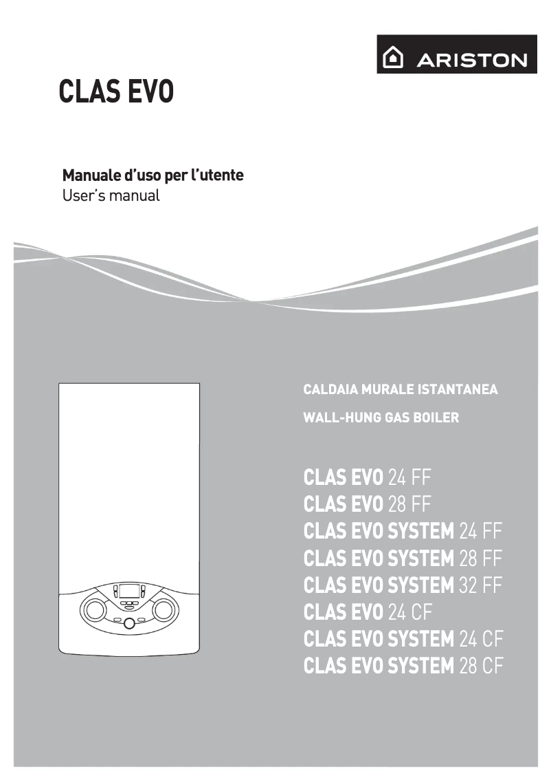 First page image of the manual for CLAS EVO 24 FF