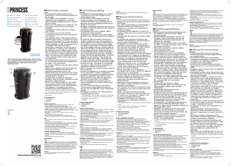 Image de la première page du manuel de l'appareil 242195