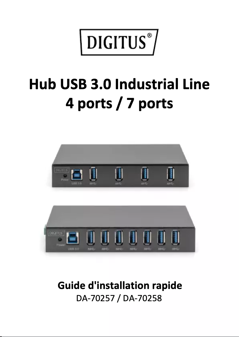 First page image of the manual for DA-70257