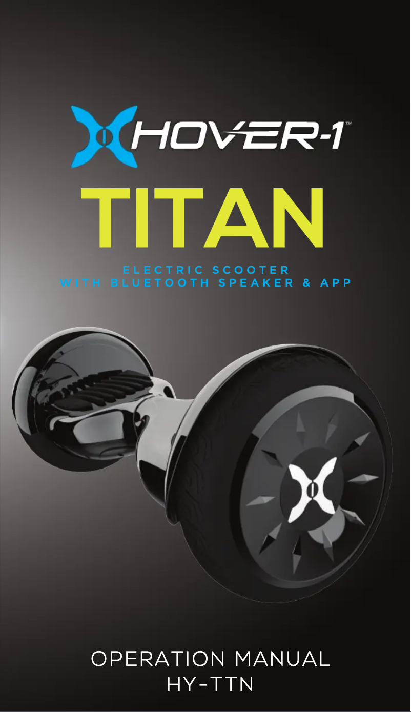 First page image of the manual for Titan