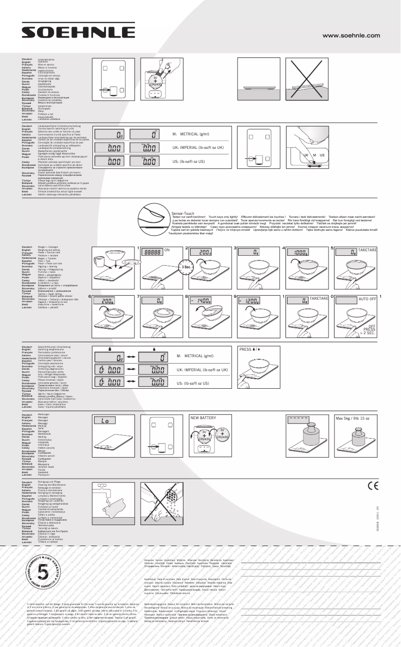 Image de la première page du manuel de l'appareil Evolution 66179 1