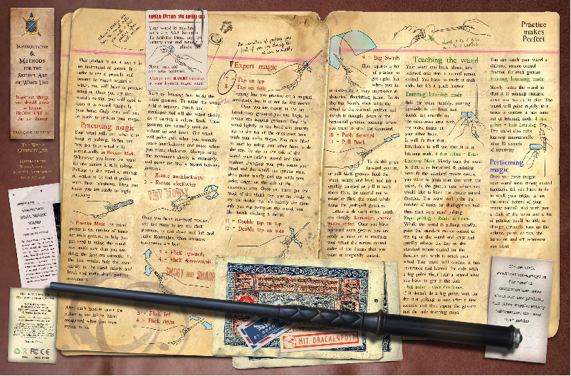 First page image of the manual for Kymera Magic