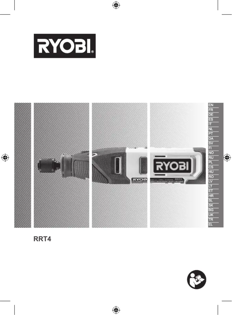 Page 1 of the manual User Manual RYOBI RSDP4