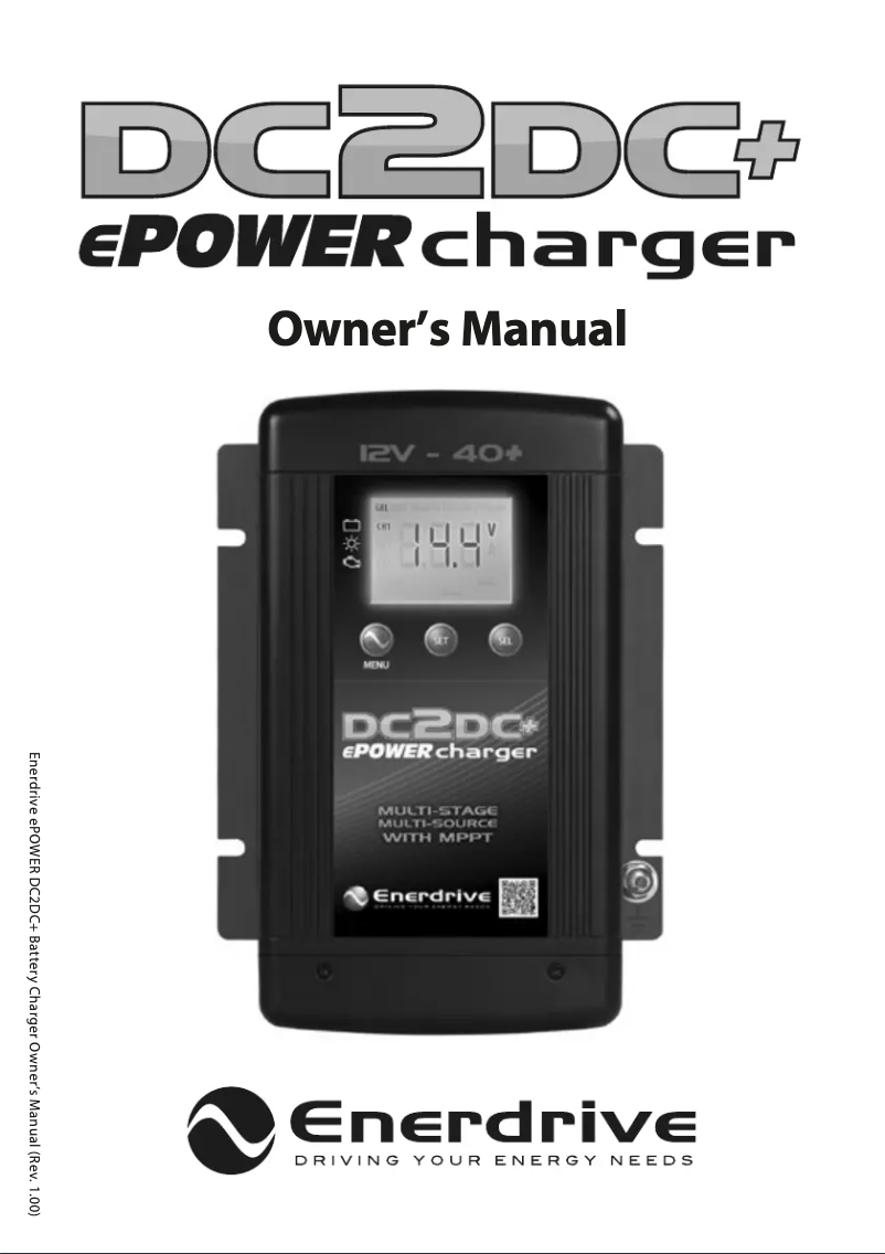 First page image of the manual for DC2DC+