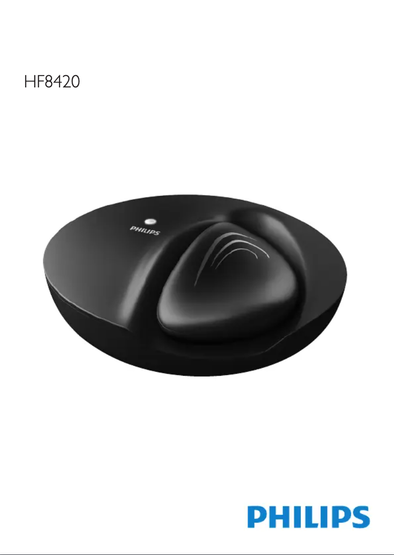 First page image of the manual for HF8420