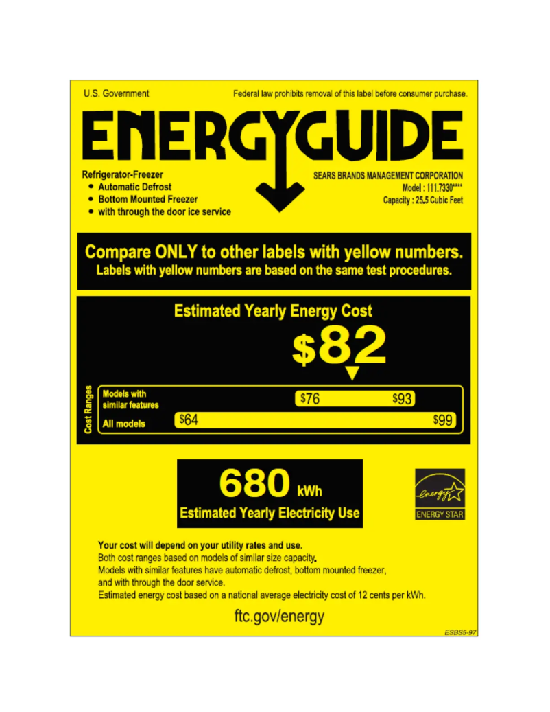 First page image of the manual for 73305