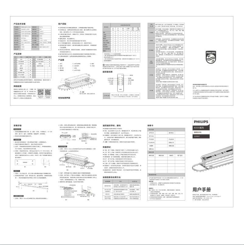 First page image of the manual for SDR801