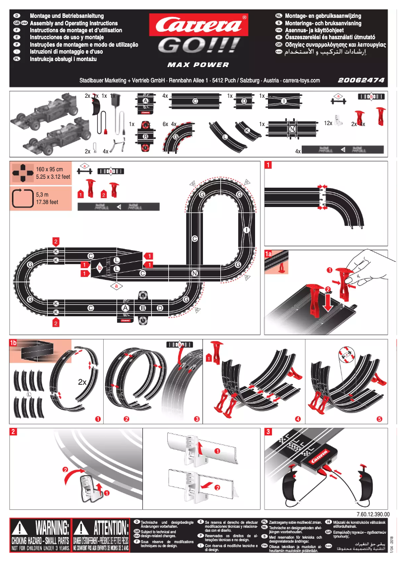 First page image of the manual for GO!!! Max Power