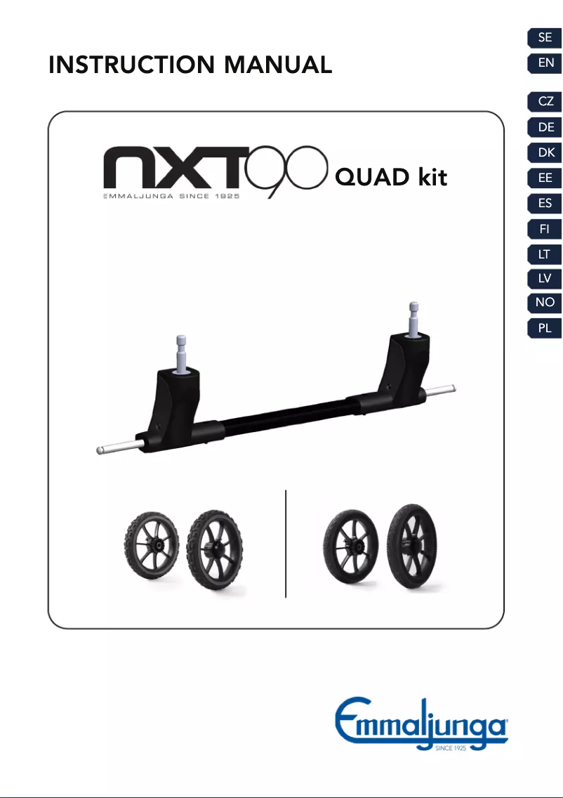 First page image of the manual for Quad kit