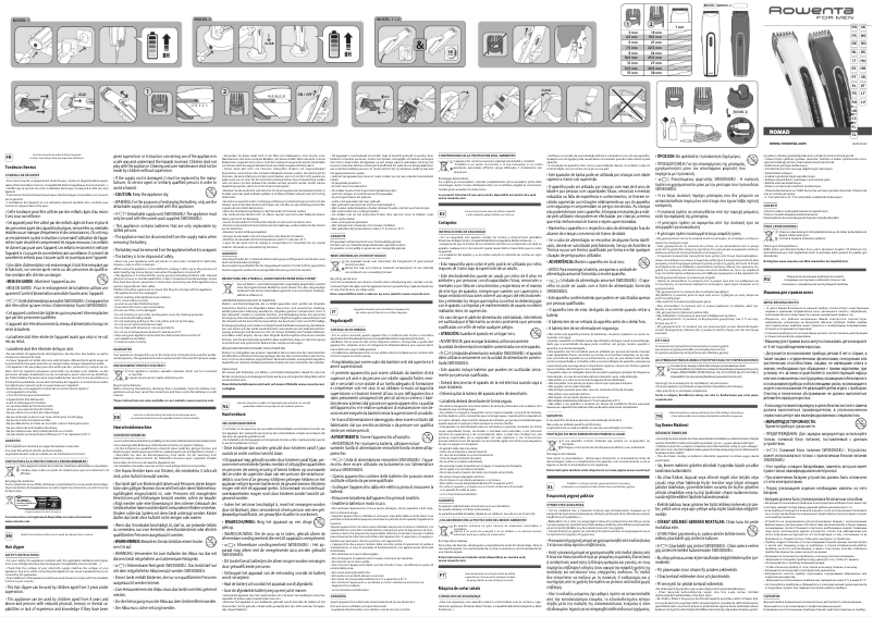 First page image of the manual for TN1400F0