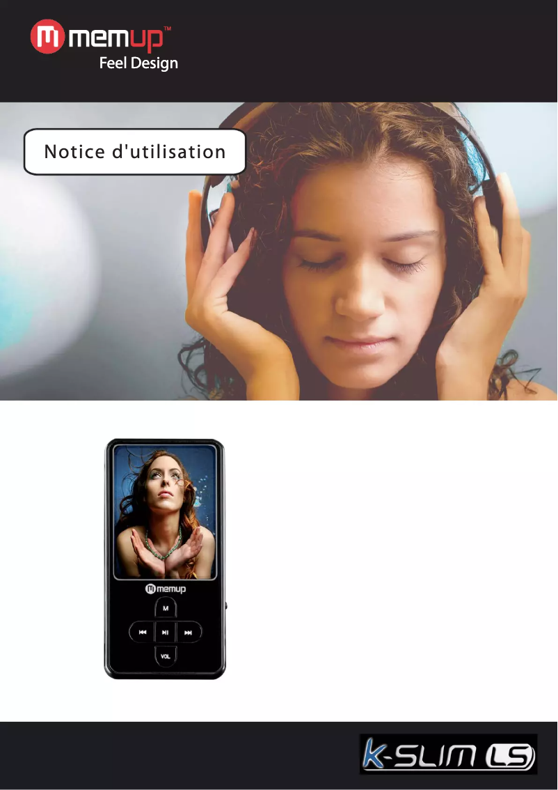 Page 1 of the manual User Manual Memup K-SLIM LS