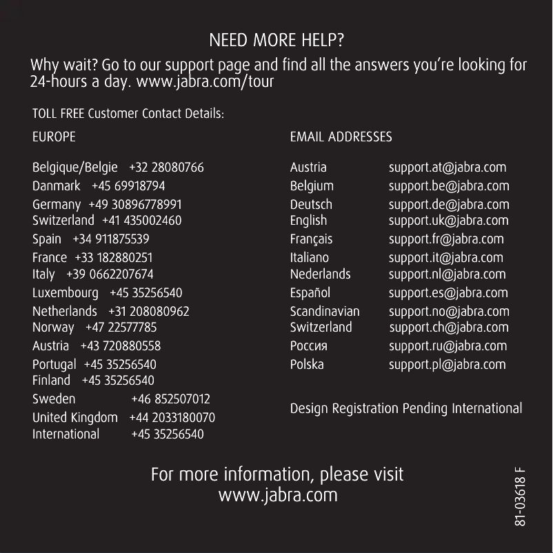 First page image of the manual for Tour