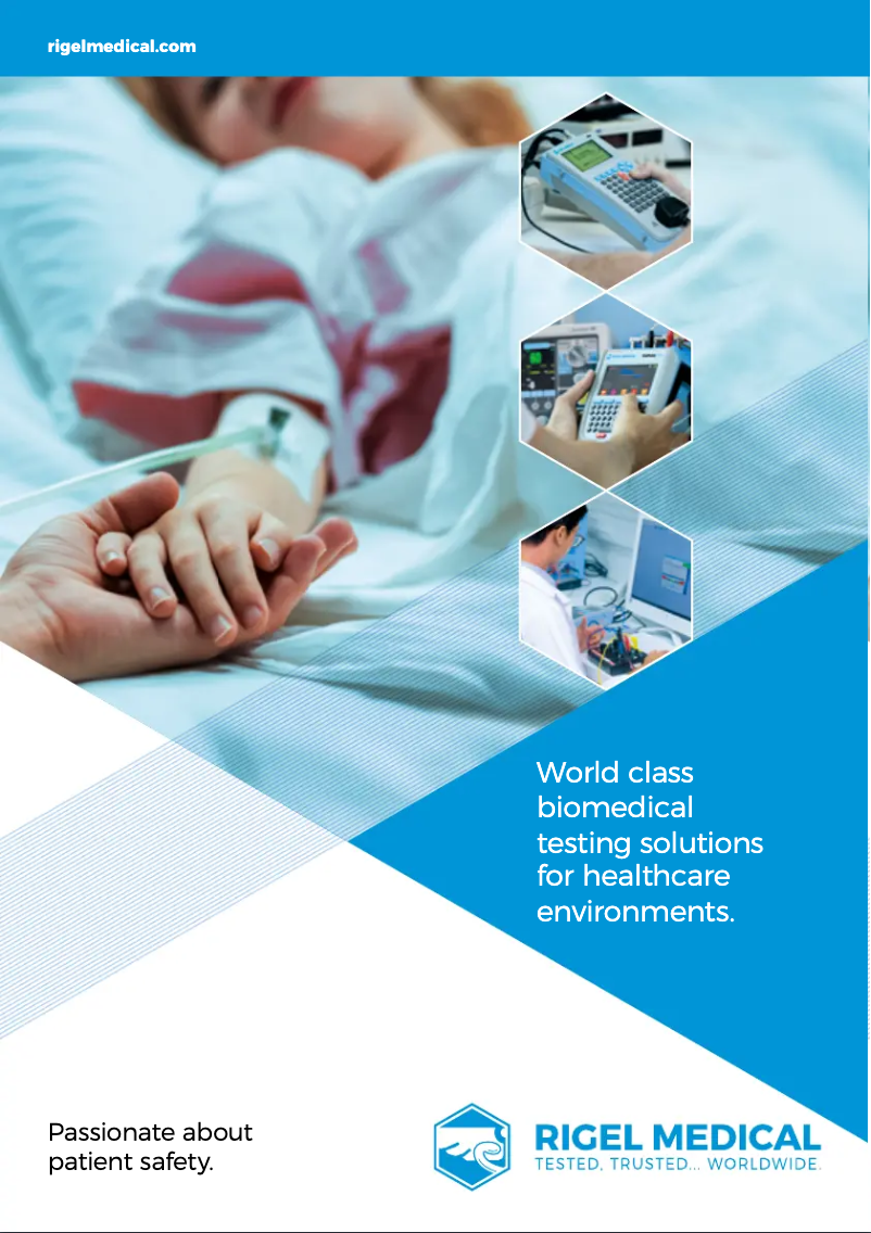 First page image of the manual for SafeTest 60