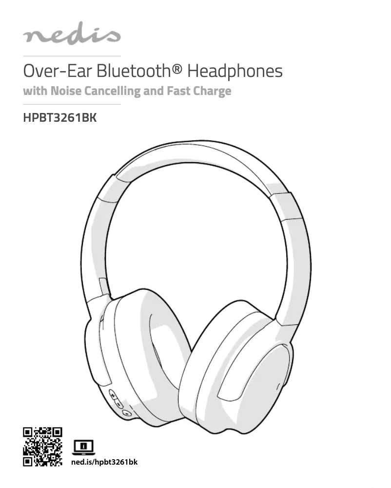 First page image of the manual for HPBT3261BK