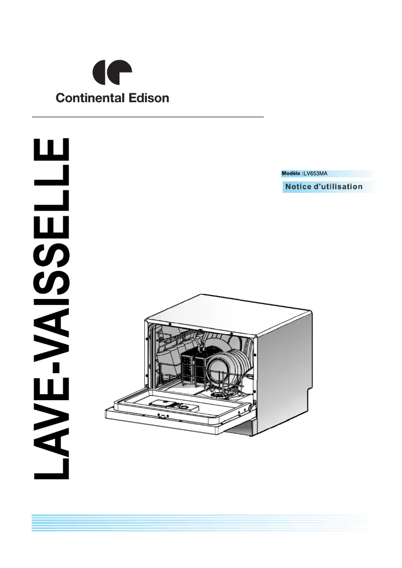First page image of the manual for CELV653MA