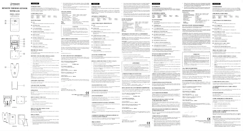 First page image of the manual for THR128