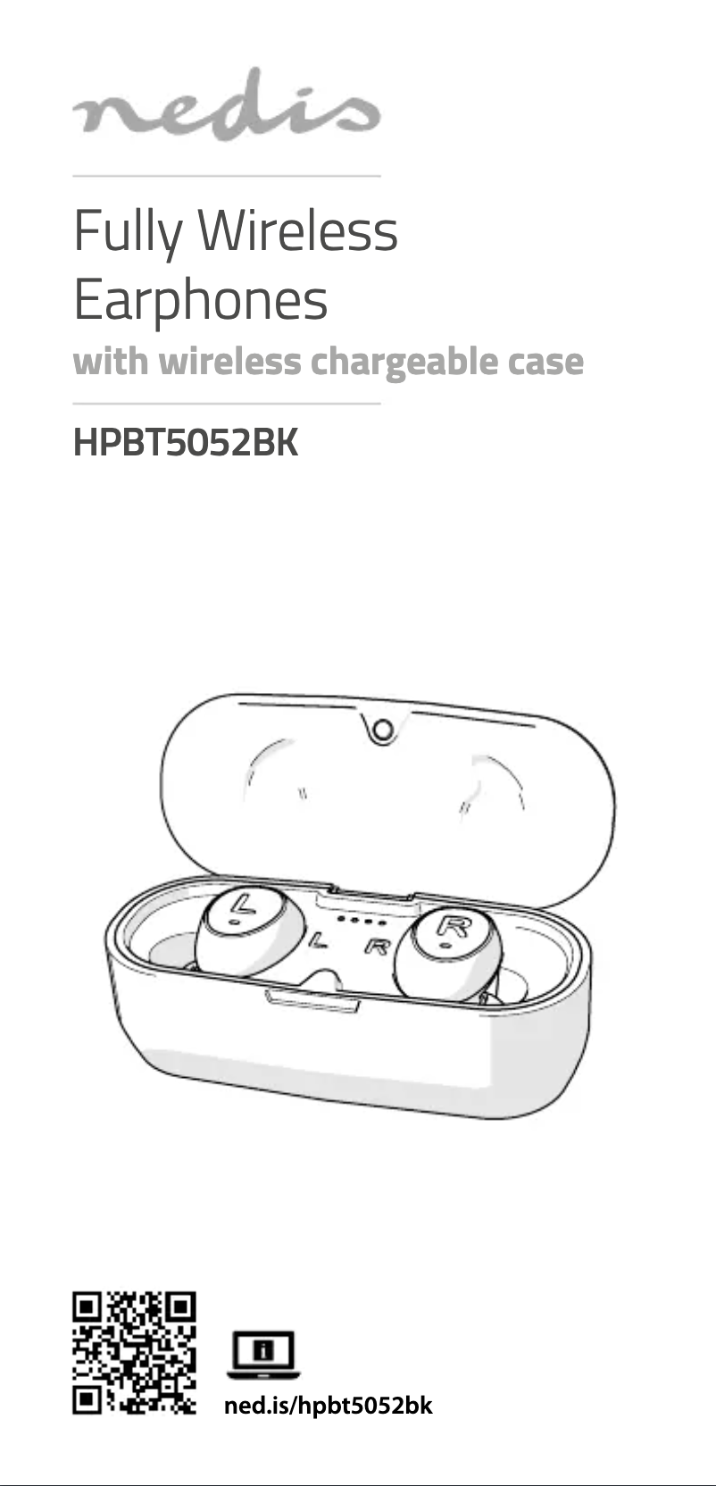 First page image of the manual for HPBT5052BK